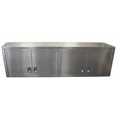 Cabinet of Stainless Steel from a Restaurant Kitchen