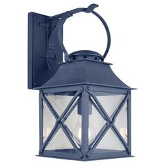 Classic Coastal Wrought Iron Light Lantern with Premium Dark Zinc Finish