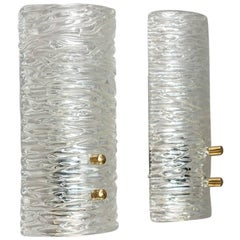 Vintage Set of Two Wall Sconces Attributed to Kalmar