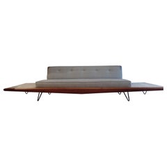 Vintage Rare Adrian Pearsall Sofa with End Tables Displayed at Habitat 67, Expo 67