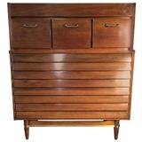 Classic Modernist Chest of Drawers or Dresser, American of Martinsville