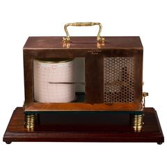 Edwardian Marine Copper Thermograph by Short and Mason, London