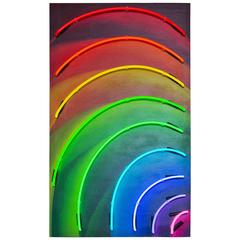 Spectrum, Multi-Colored Neon on Hand Painted Aluminium by Matthew Bracey 6
