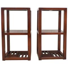 Pair of Fine Jumu End Tables 7