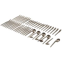 Used Arne Jacobsen 1958 Flatware, First Production by Anton Michelsen