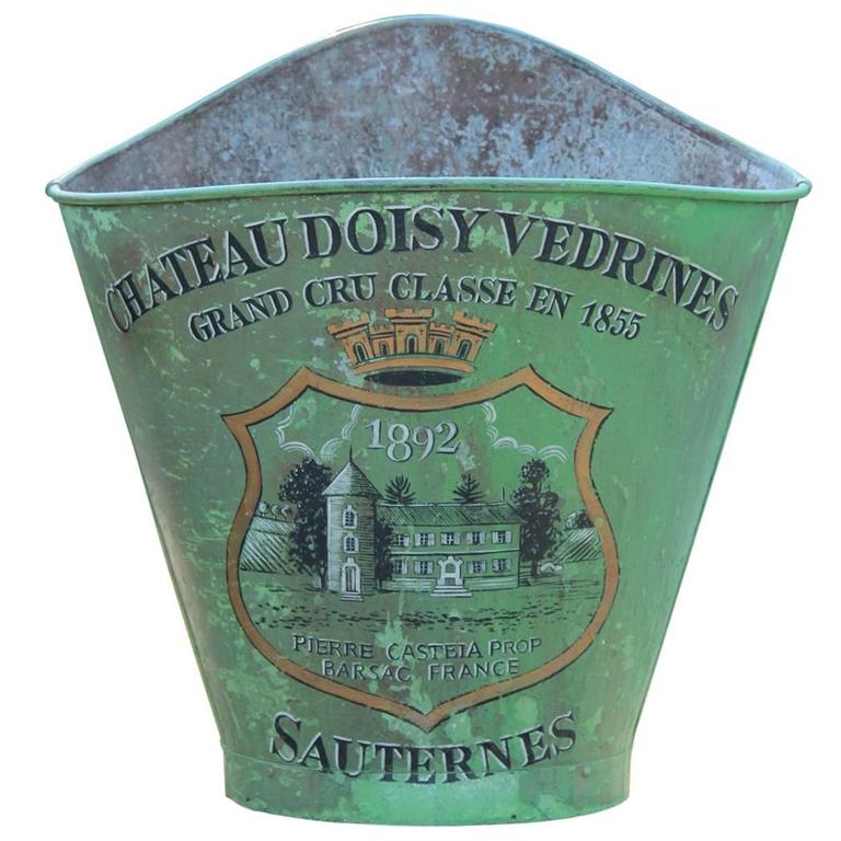 19th Century French Zinc Grape Hod at 1stDibs