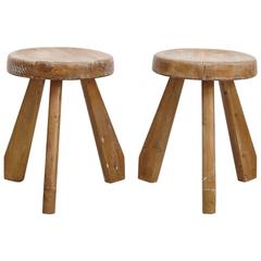 Pair of Sandoz Stools by Charlotte Perriand, circa 1960