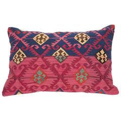 Antique Pillow Made Out of a 19th Century Anatolian Kilim Fragment