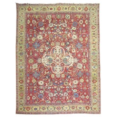 Antique Persian Mahal Rug