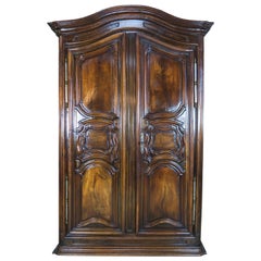 Antique 18th Century French Walnut Armoire