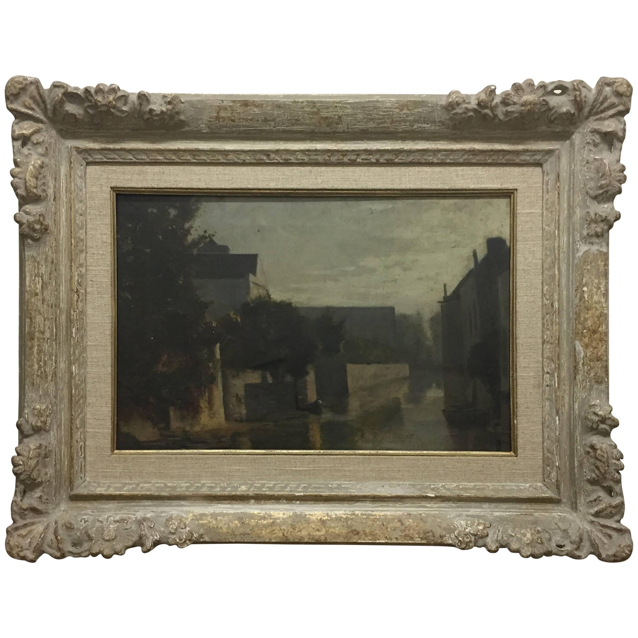 Painting, Oil on Canvas, Middle of the 19th Century For Sale