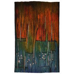 "Bylina" Rug by H. Sulkowska, Poland, circa 1960 2