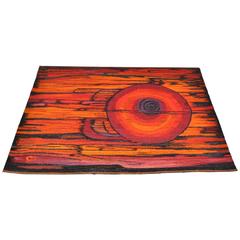 "Andromeda" Rug by E. Keszycka, Poland, circa 1960 10