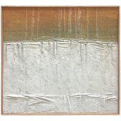 Peinture abstraite « Aspen » d'Eugene Bavinger, 1964