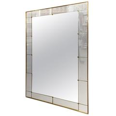 Mid-20th Century Italian Brass Mirror 8