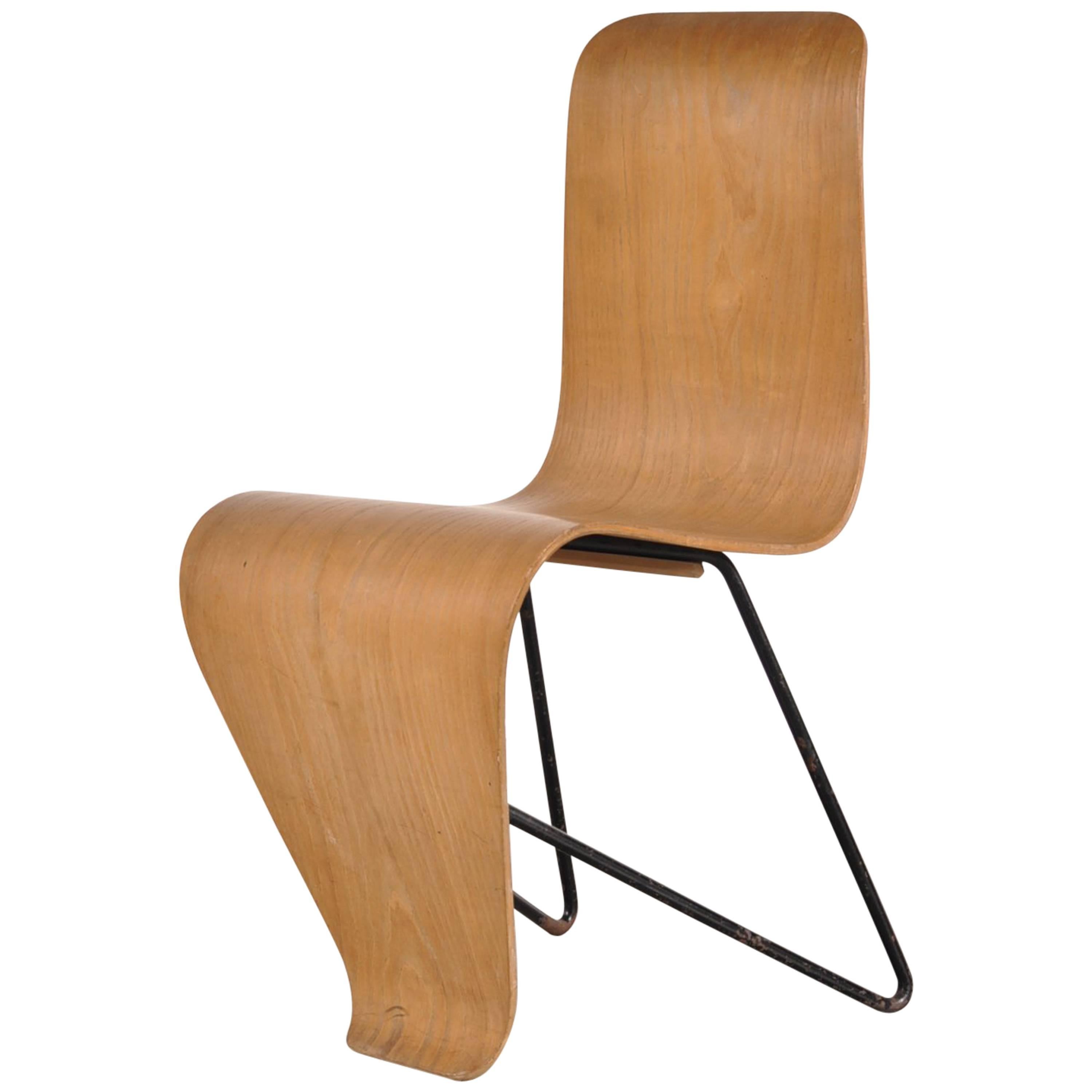 Original Bellevue Chair by André Bloc, circa 1950