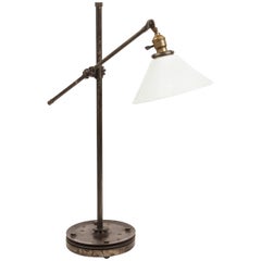 Vintage Industrial Iron Desk Lamp