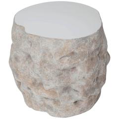 Textured Fiberglas "Rock" Table