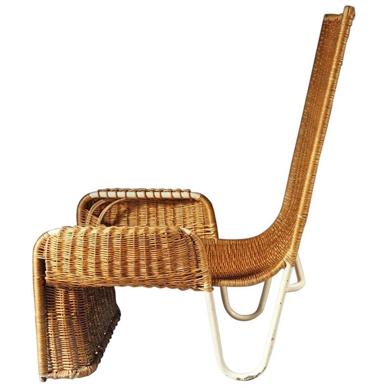Bauhaus Rattan - 21 For Sale on 1stDibs | bauhaus rattan lounge, bauhaus  cane chair, bauhaus rattan chair