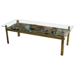 1970s Italian Sculptural Coffee Table 11