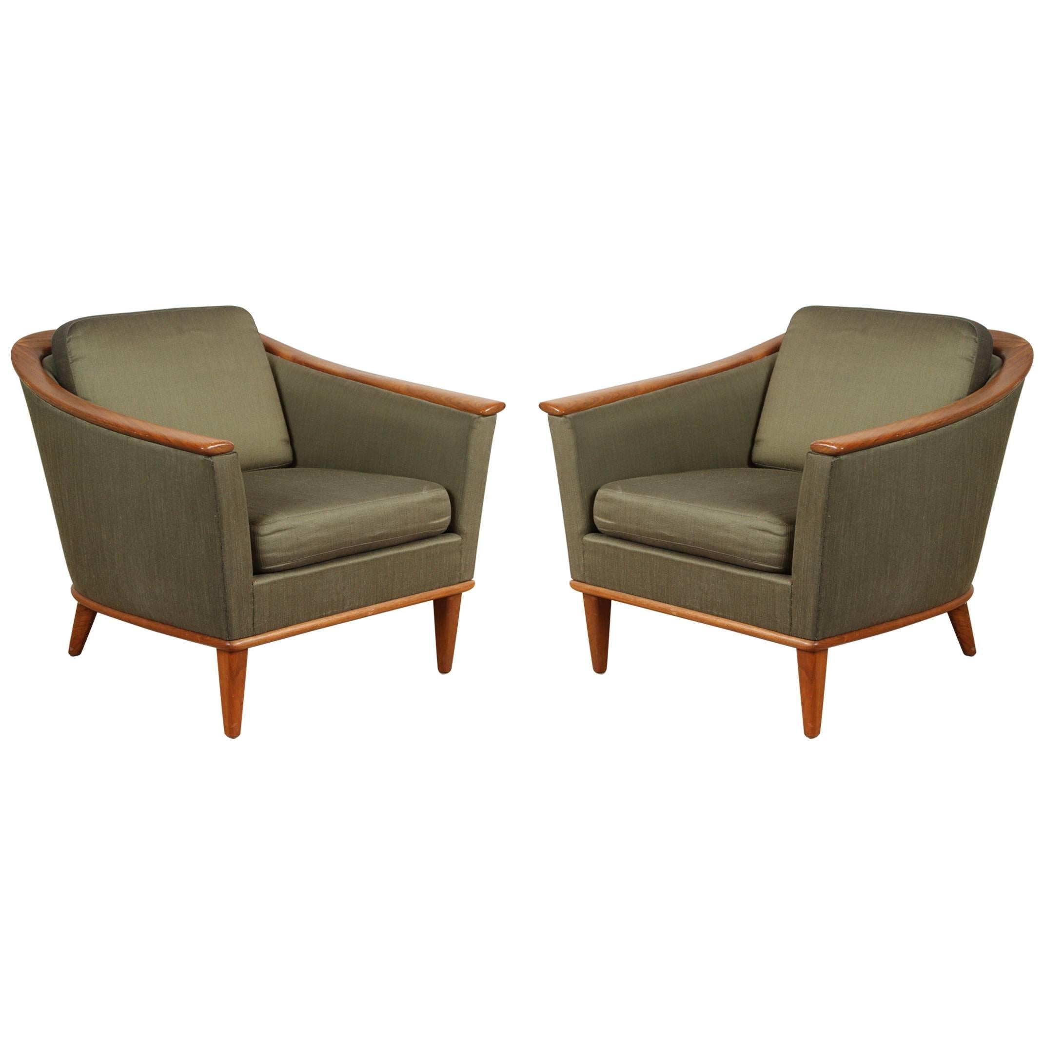 Swedish Mid-Century Armchairs by Broderna Anderssons For Sale
