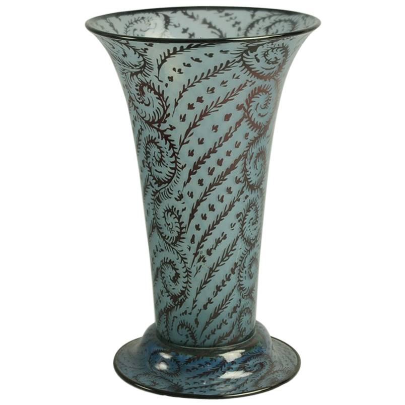 Very Eary Slip Graal Vase for Orrefors, Sweden, 1910s-1920s For Sale