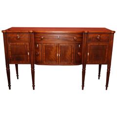 Seymour School Boston Federal Mahogany Sideboard, circa 1820