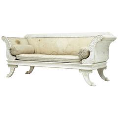 Fine Quality 19th Century Gustavian Taste Painted Sofa 8