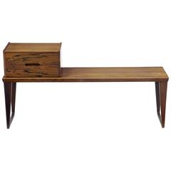 1970s Danish Rosewood Occasional Side Table 5