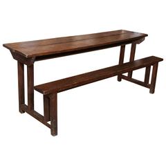 French, Double School Desk