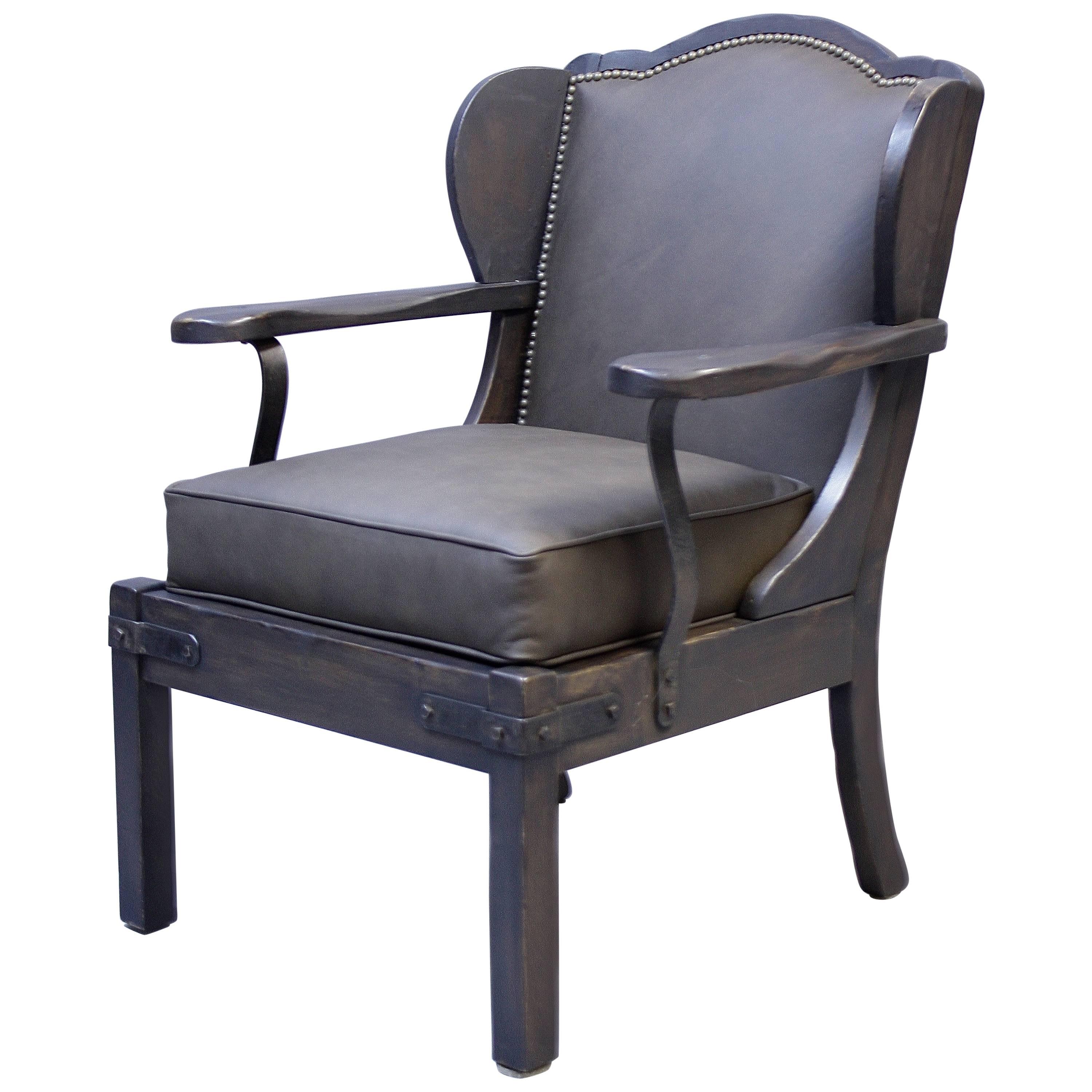 Medium Size Monterey Period Armchair