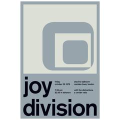 Retro "Joy Division" Print Re-Imagined