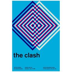The Clash, Limited Edition Graphic Design Print