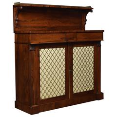 Regency Rosewood Two-Door Chiffonier 9