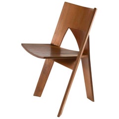 One of Four Prototype Dining Chairs by Nanna Ditzel in Oregon Pine
