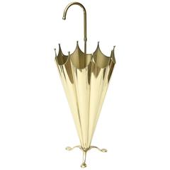 Italian Brass Vintage Umbrella Stand/Holder / SATURDAY SALE