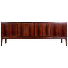 Mid-Century Sideboard in Rosewood by Ole Wansher