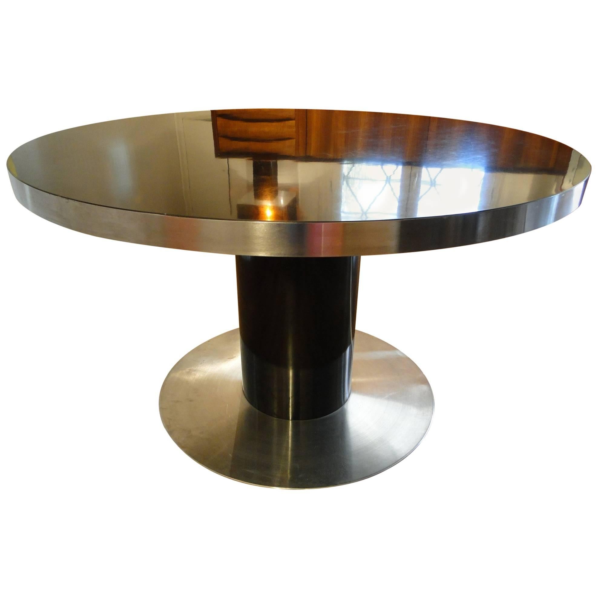 Willy Rizzo Dining Table "Savage" For Sale