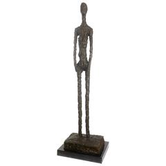 "Großer Mann" Sculpture in the Manner of Giacometti