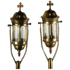 French Diminutive Processional Lanterns