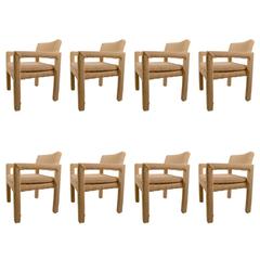 Set of Eight Thayer Coggin Milo Baughman Dining Chairs