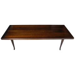 Mid-Century Modern Low Mahogany Coffee Table by T.H. Robsjohn-Gibbings