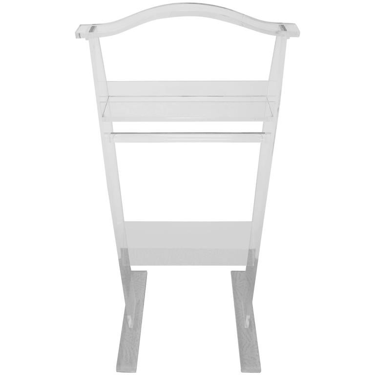 Lucite Clothing Valet or Rack at 1stDibs
