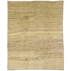 Orley Shabahang Wool Gabehrez Persian Rug, Cream and Brown, 5' x 6'