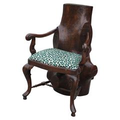 Wonderful Whimsical Rare Tree Stump Art Chair