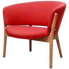 Nanna Ditzel Lounge Chair in Oak for Soren Willadsen Model ND83, 1954