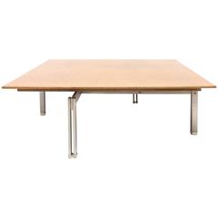 Burl Top Mid-Century Modern Coffee Table 4