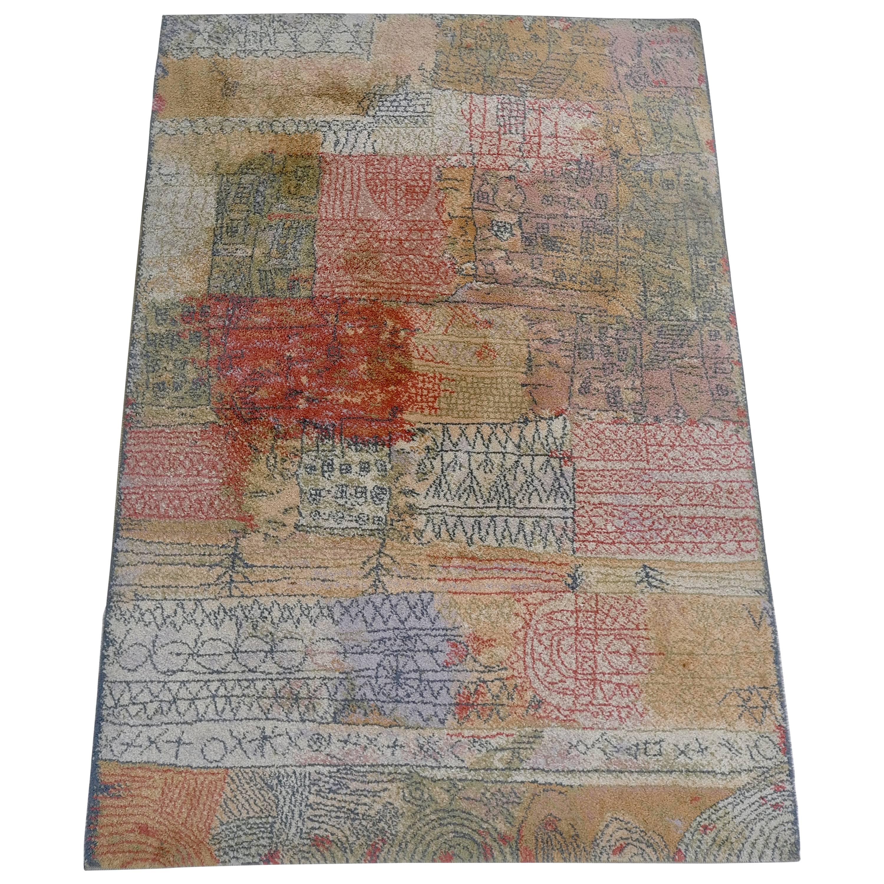 Paul Klee "Florentinisches Villenviertel" Art Rug by Ege Axminster