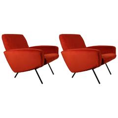 Pair of Armchairs by Pierre Paulin, circa 1955