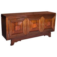 French Art Deco Credenza by Gaston Poisson, circa 1930 1